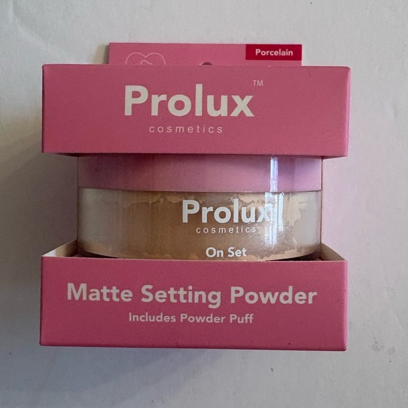 Prolux Matte Setting Powder Porcelain Puff NWT Sealed Neutral Full Size - Picture 8 of 11